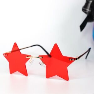 Seeing Stars Sunglasses Red